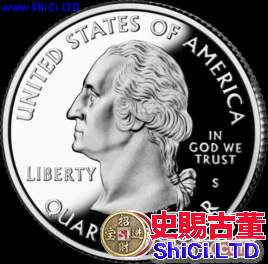 美國華盛頓鎳幣25美分硬幣圖文解析