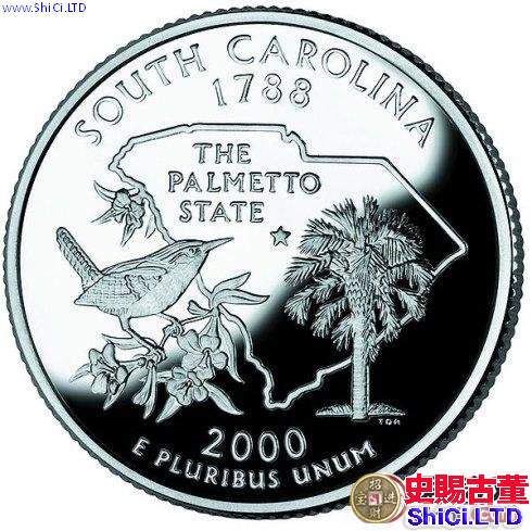 美國南卡羅來納州紀念幣圖文介紹